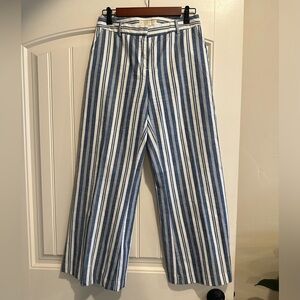 Michael Kors blue striped size 2 pants